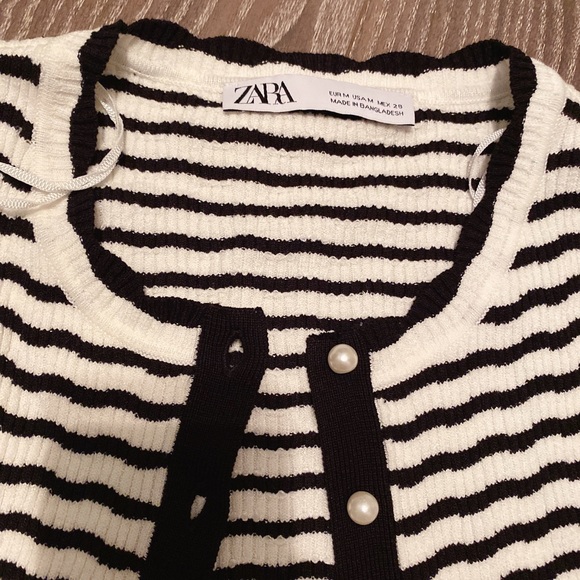 ZARA striped cardigan - Picture 5 of 6